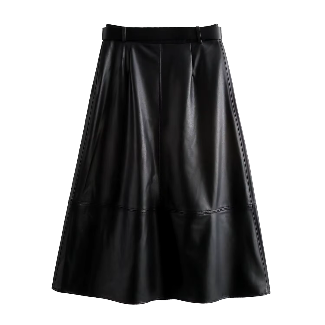 Levoire | Jupe A-Ligne Élégante Avec Ceinture