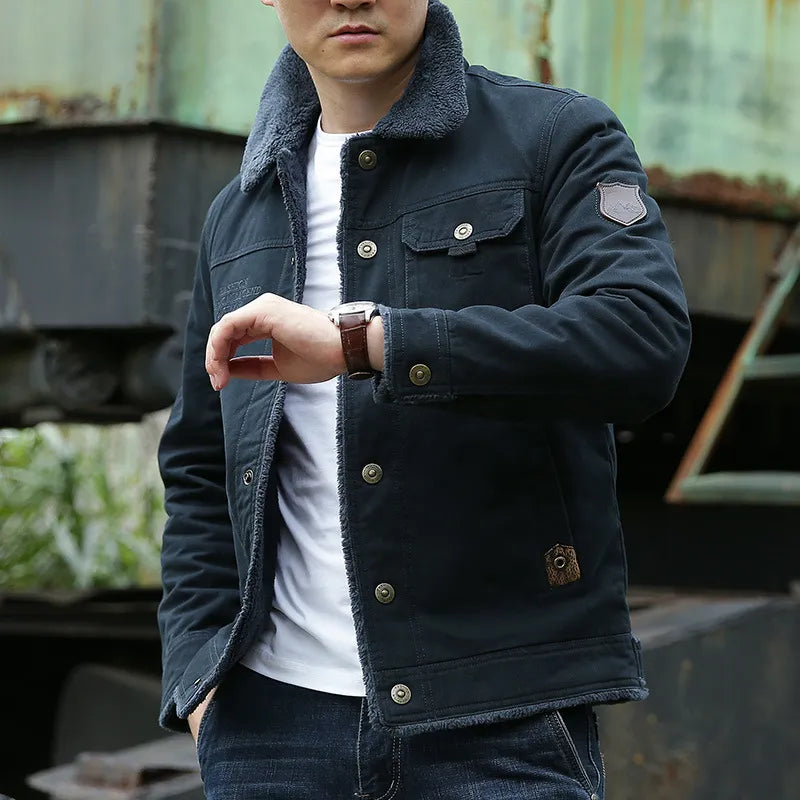 Levoire | Blazer Pour Hommes Bleu foncé