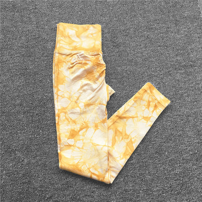 Levoire | Leggings Push-Up À Taille Haute Jaune