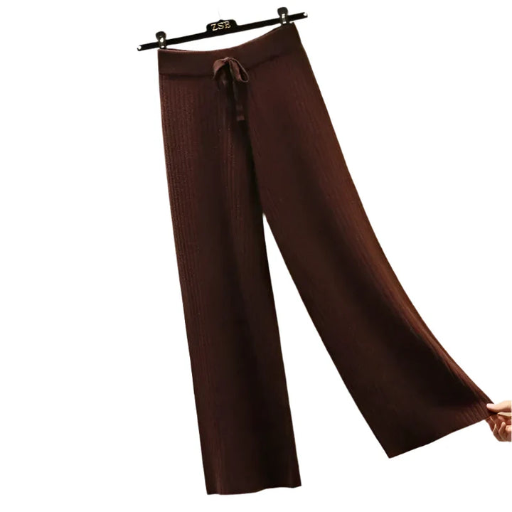 Levoire | Pantalons Confortables Pour Femmes Marron foncé