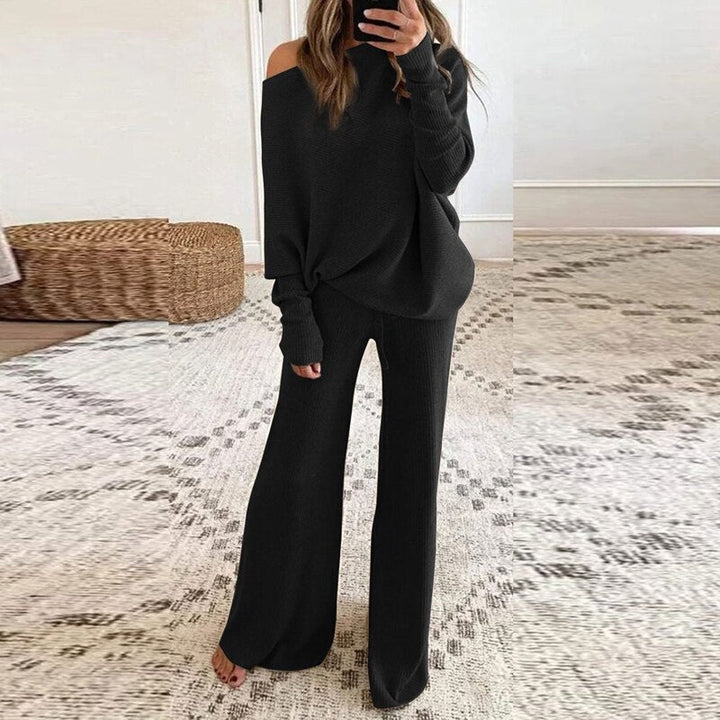 Levoire | Vêtements De Détente Ensemble Parfait Pour L'Automne Noir