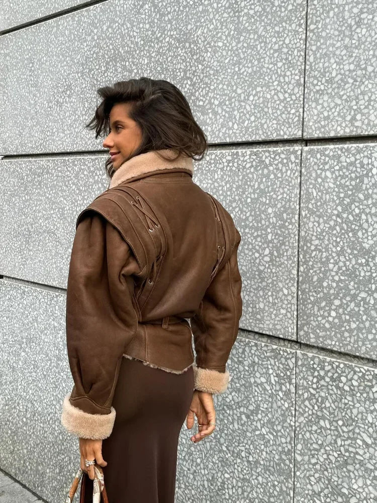 Levoire | Veste En Laine Avec Col Revers Et Poches