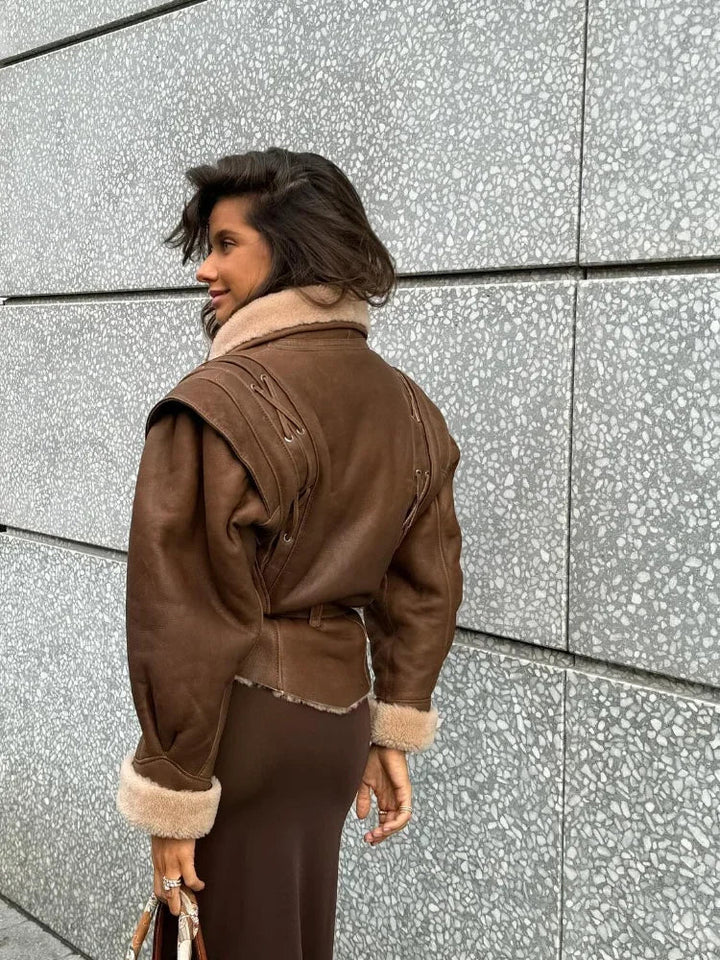 Levoire | Veste En Laine Avec Col Revers Et Poches