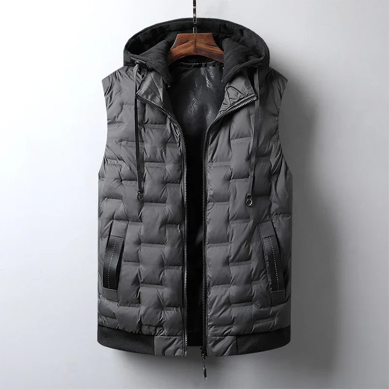 Levoire | Veste Matelassée Élégante Pour Hommes Gris