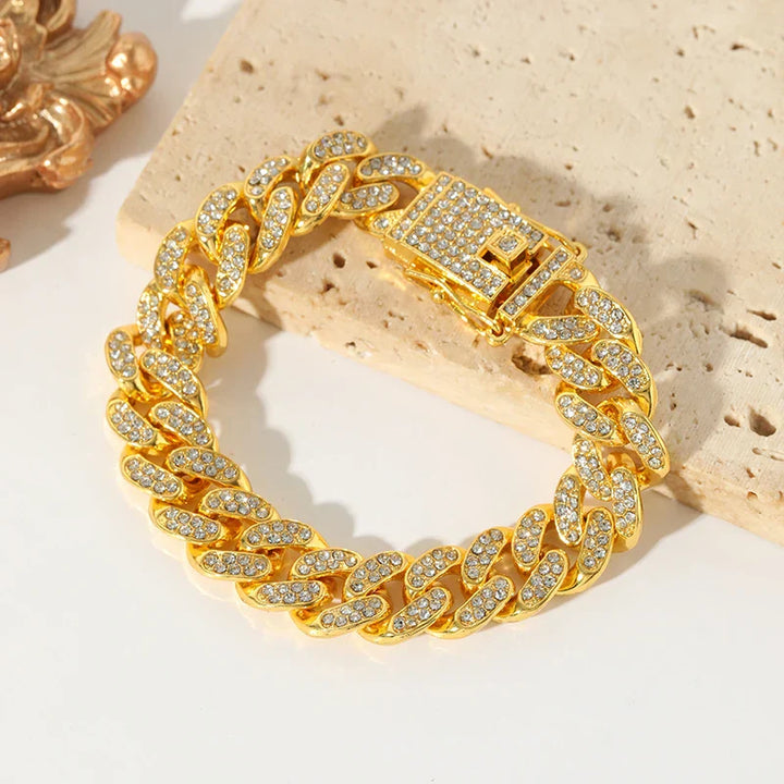 Levoire | Bracelet Cubain En Or