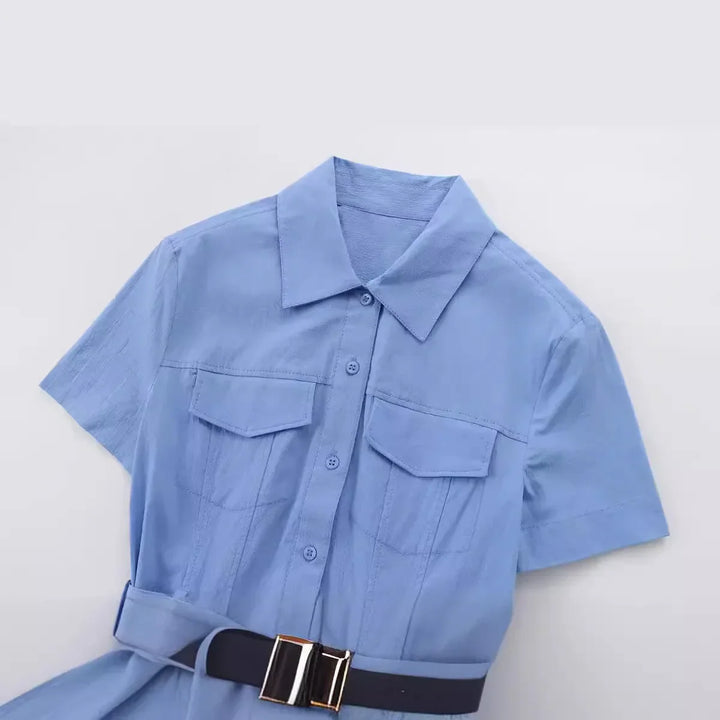 Levoire | Robe Midi Chic Plissée