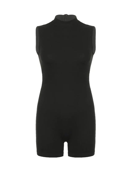 Levoire | Moderne, Étroite, Sans Manches Combinaison Courte D'Été Pour Femmes