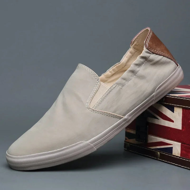 Levoire | Baskets En Toile Confortables Pour Homme Khaki