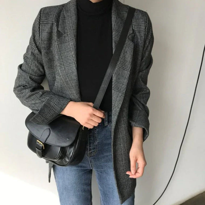 Levoire | Blazer Avec Veste À Carreaux