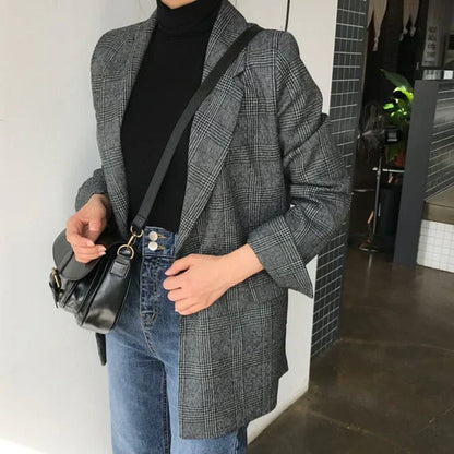 Levoire | Blazer Avec Veste À Carreaux