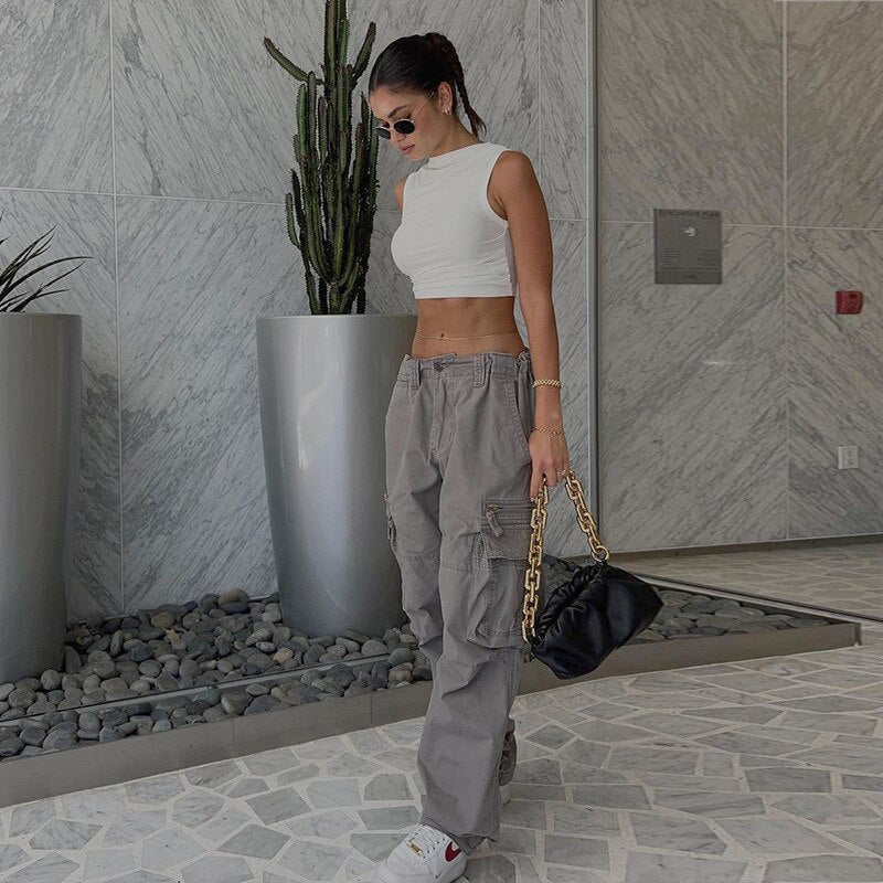 Levoire | Pantalon De Jogging Élégant Et Stylé Pour Femmes Gris 2