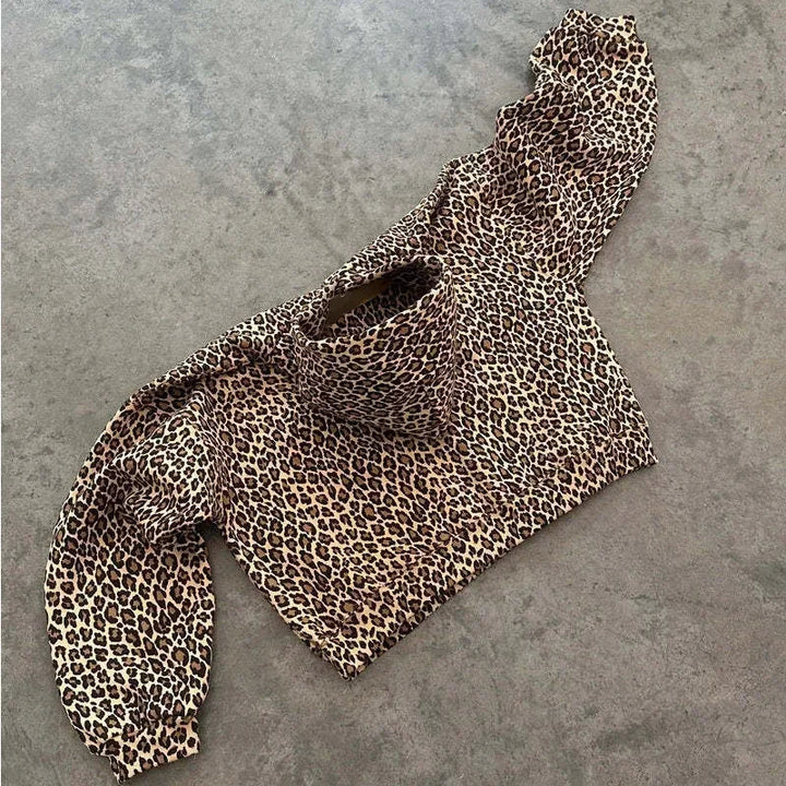 Levoire | Sweat À Capuche Imprimé Léopard
