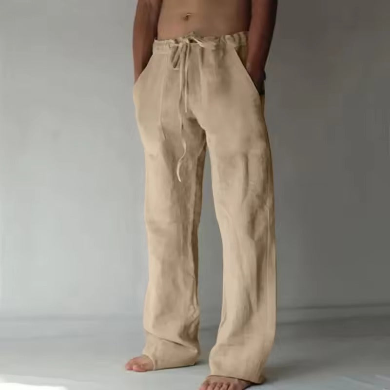 Levoire | Pantalons D'Été Pour Hommes Légers Et Élégants Pour Les Journées Chaudes Kaki