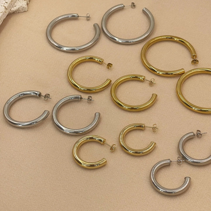 Levoire | Créoles Inox
