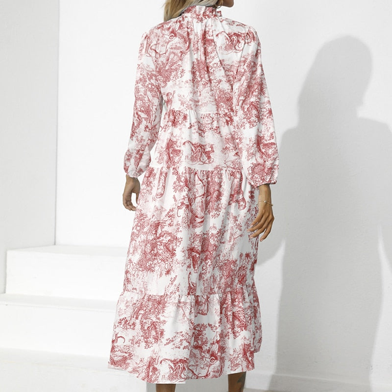 Levoire | Robe Imprimé Floral Automne