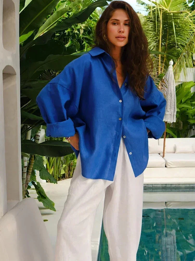 Levoire | Surpoids Chemise En Lin