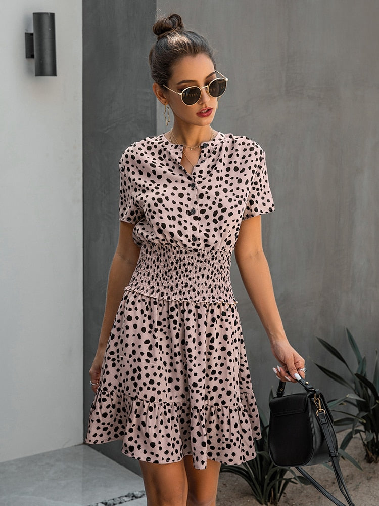 Levoire | Robe Léopard Légère Chic Été