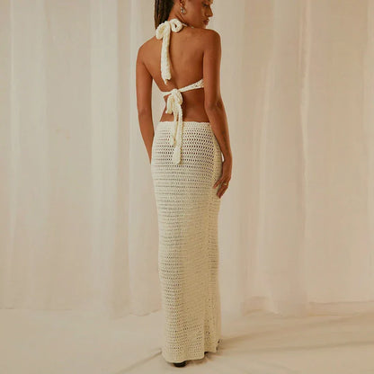 Levoire | Robe Maxi En Crochet