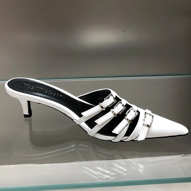 Levoire | Sandales Plates WEISS