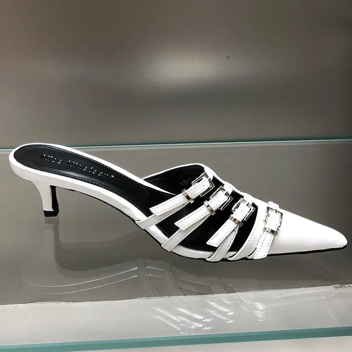 Levoire | Sandales Plates WEISS