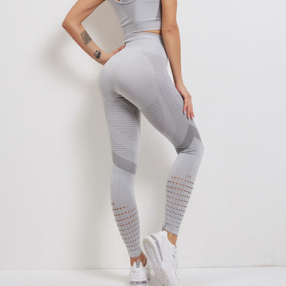 Levoire | Leggings de sport avec Taille Haute et Liberté de Mouvement pour Femmes Gris