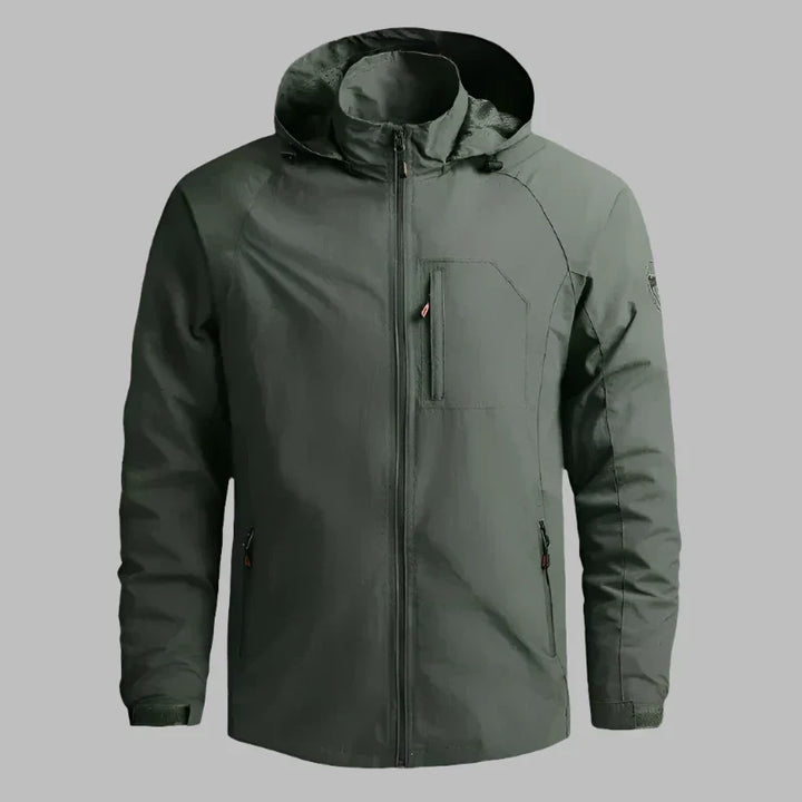 Levoire | Veste De Randonnée Légère Et Imperméable Pour Hommes Vert olive