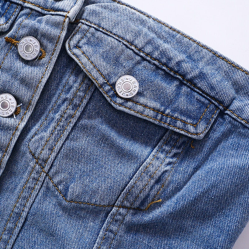 Levoire | Top Et Jean Court Bleu