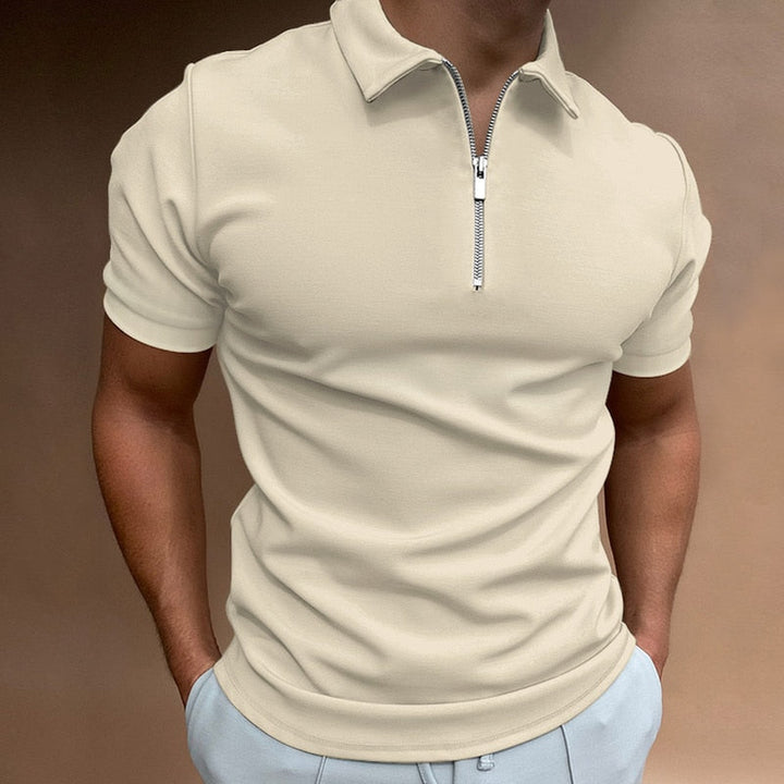 Levoire | Polo Zippé Khaki