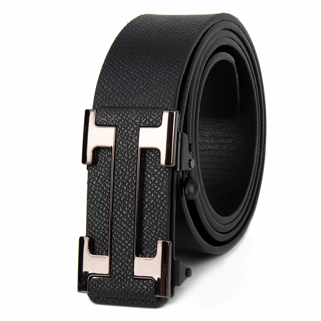 Levoire | Ceinture Homme Élégante Noir 120 cm