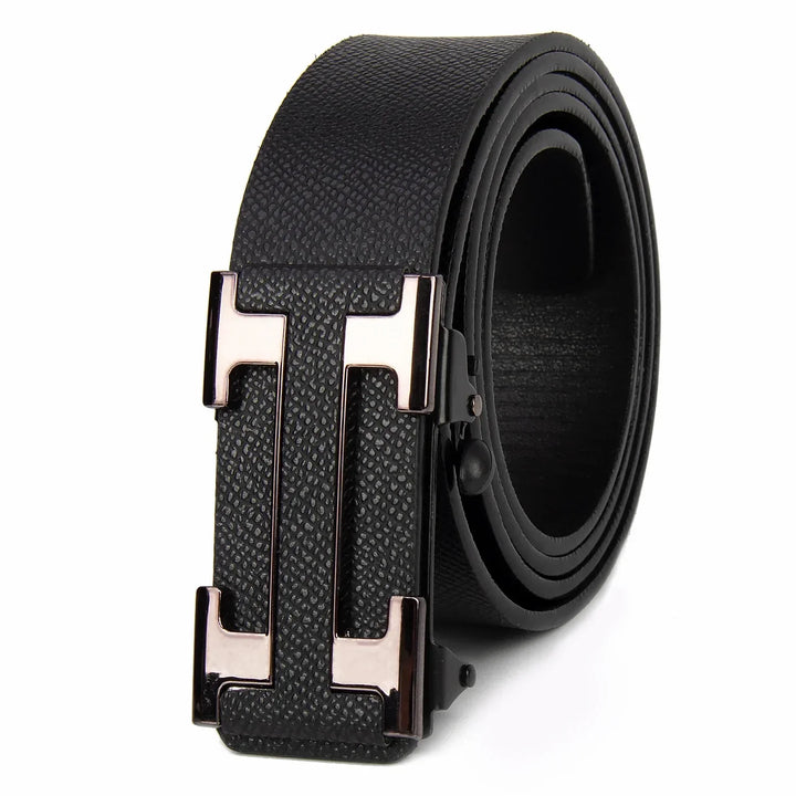 Levoire | Ceinture Homme Élégante Noir 120 cm