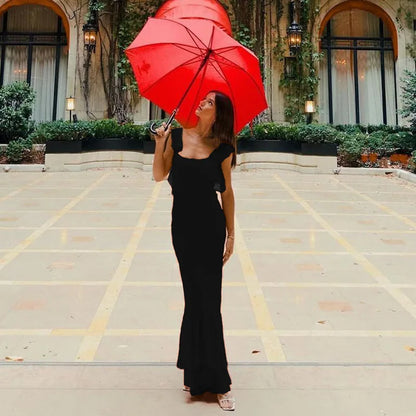 Levoire | Robe Maxi Décolleté Sans Épaule