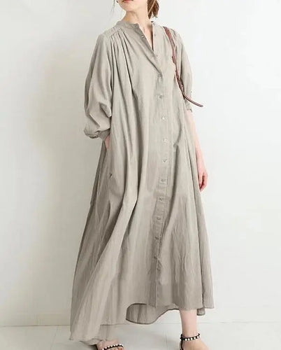 Levoire | Robe Vintage À Manches Longues