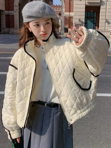 Levoire | Parka D'Hiver Femme Détails Contrastés