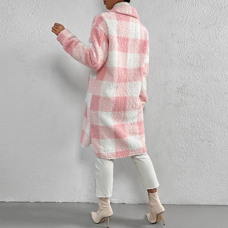 Levoire | Chemise À Carreaux En Teddyfleece