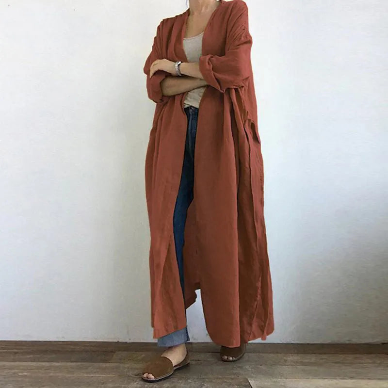 Levoire | Rento Chemise De Costume Avec Lien Et Manches Longues, Automne orange