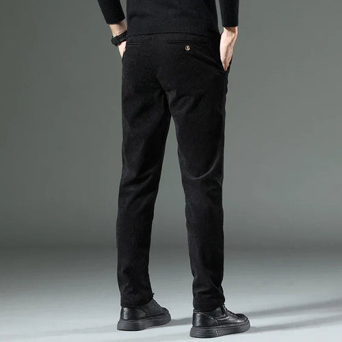 Levoire | Pantalon En Velours Côtelé Élégant Pour Hommes
