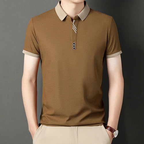 Levoire | Polo Moderne Stylé Pour Hommes Avec Col En V