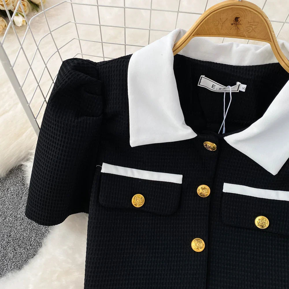 Levoire | Robe À Manches Bouffantes