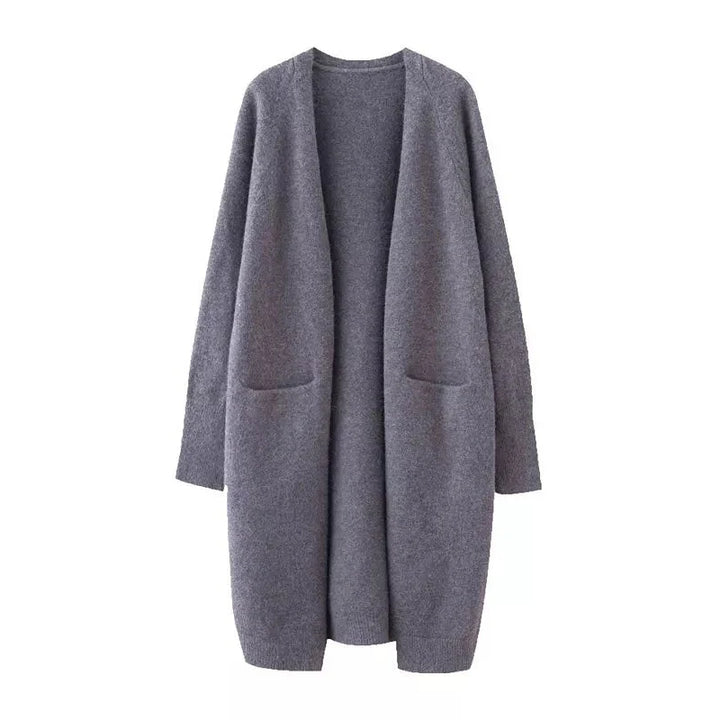 Levoire | Pull En Tricot Confortable Avec Poches Gris Universel