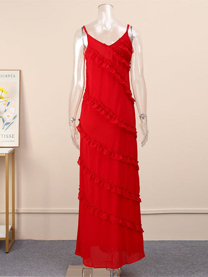 Levoire | Rypetyssving Robes Maxi Rot