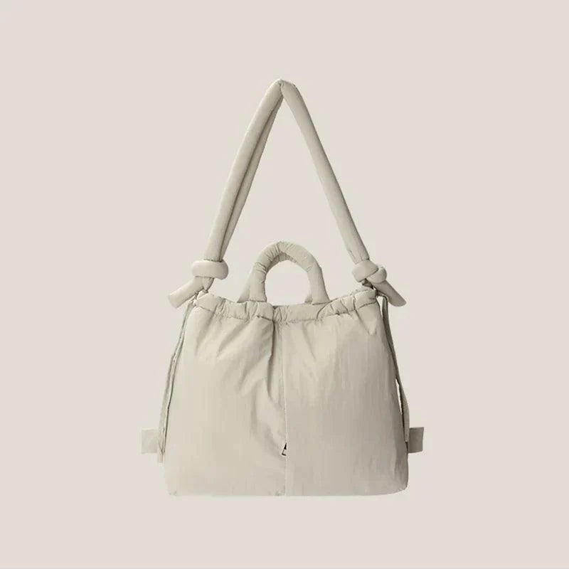Levoire | Sac À Main Unique En Forme De Coussin Beige
