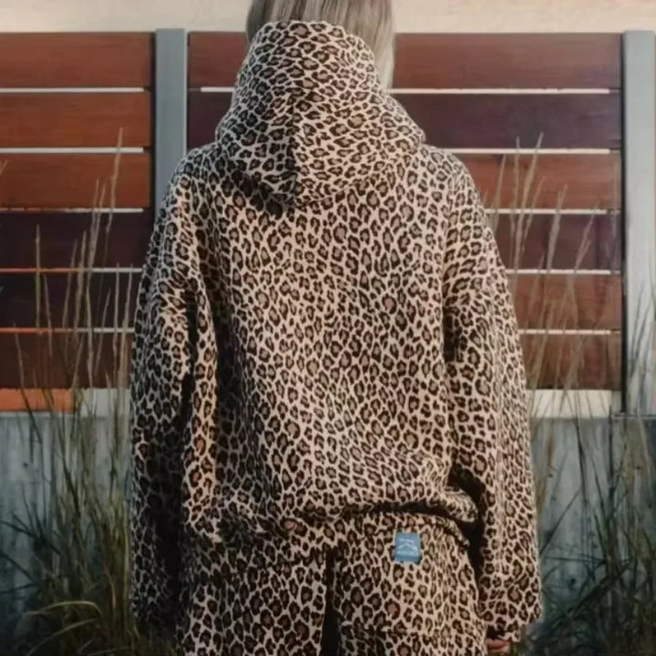 Levoire | Sweat À Capuche Imprimé Léopard