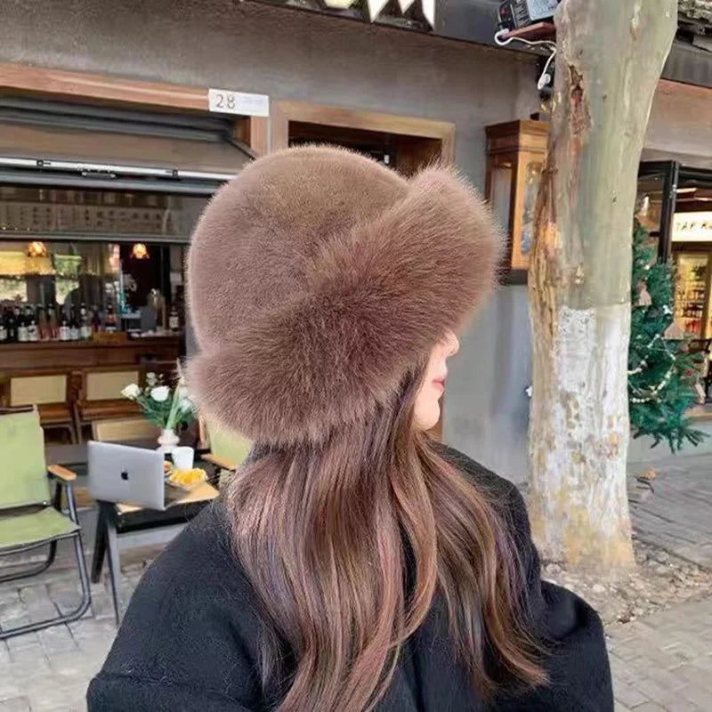 Levoire | Chapeau Pour Femme En Coton Mongol Café