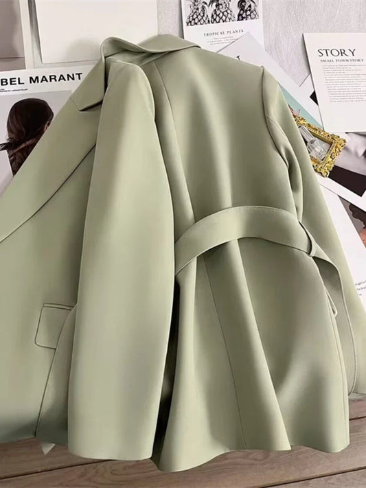 Levoire | Blazer Élégant Avec Ceinture Pour Un Look Moderne