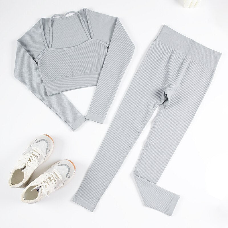 Levoire | Ensemble De Yoga Un Ensemble De Sport Sexy Et Confortable