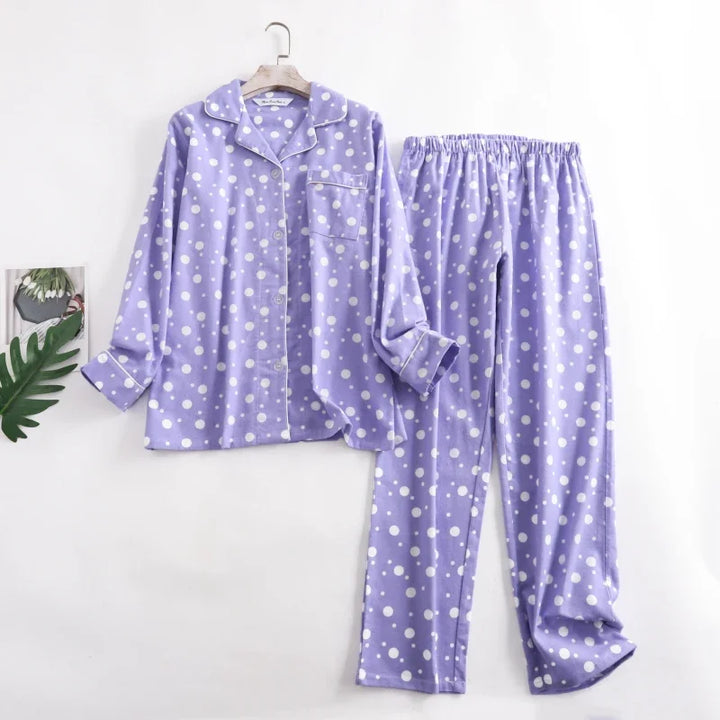 Levoire | Deux Pièces Pyjama En Coton 6