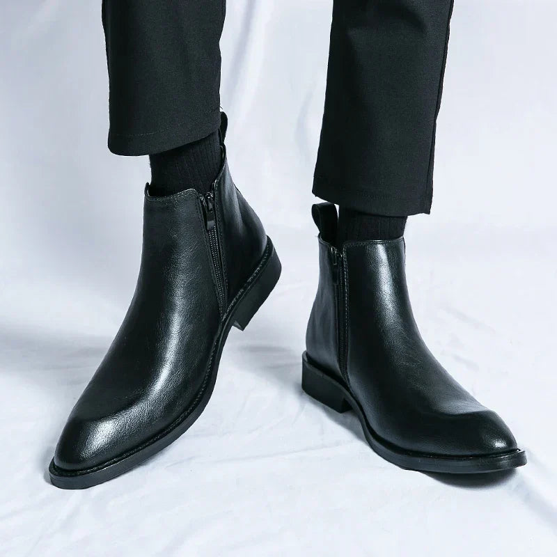 Levoire | Bottes En Cuir De Haute Qualité Avec Semelle Profilée