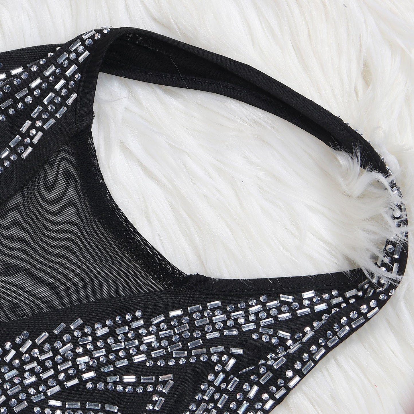 Levoire | Robe Maxi V En Cristal Dyp