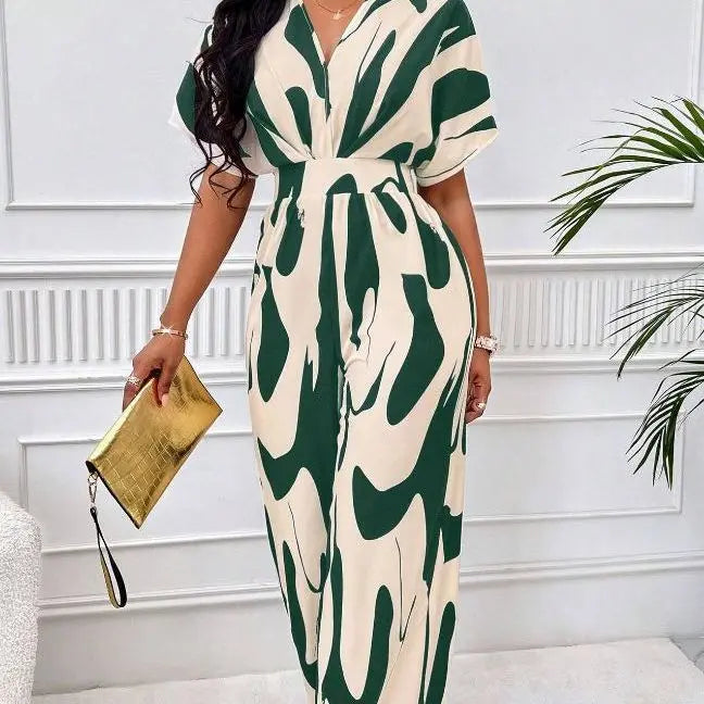 Levoire | Combinaison Avec Pantalon Large Vert