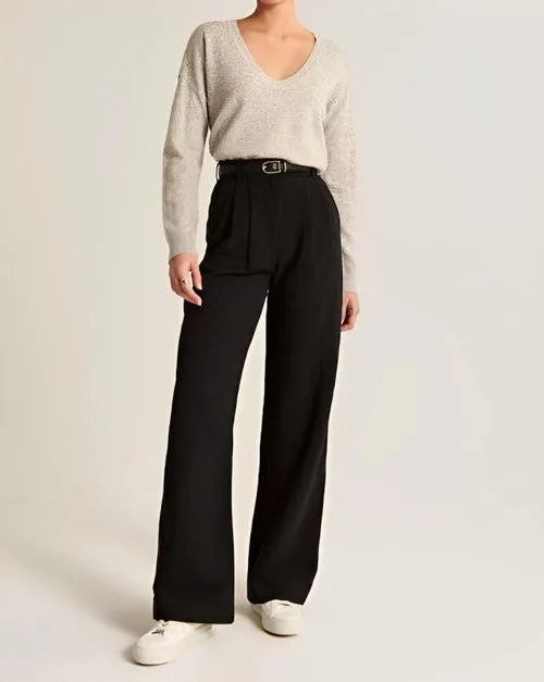 Levoire | Pantalon bien ajusté Noir